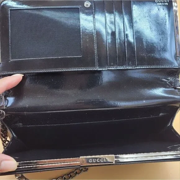 Authentic Gucci Clutch on Chain - Picture 11 of 13